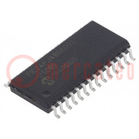 IC: PIC mikrokontroller; 48kB; 32MHz; SMD; SO28; PIC24; 8kBSRAM