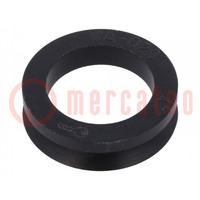 V-ring washer; NBR rubber; Shaft dia: 19÷21mm; L: 7.5mm; Ø: 18mm