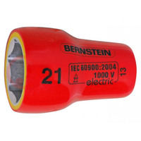Bussola; 6-angoli,isolato,a tubo; HEX 21mm; 3/8"
