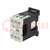 Contactor: 2-pole; NO x2; 24VAC; 5A; for DIN rail mounting; W: 27mm