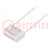 Capacitor: paper; Y1; 2.2nF; 500VAC; 15mm; ±20%; THT; P295; 1500VDC
