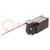 Limit switch; adjustable plunger, max length 170mm; NO + NC