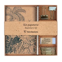 Kollekció Clairefontaine Le Cerisier Blanc jegyzetfüzet, ceruza, binder csipesz, kapocs, radír