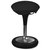 TOPSTAR Sitness 20 Bürohocker mit Stoffbezug, bis 110 kg Gewicht: 7,5 kg Version: 01 - schwarz