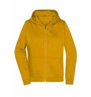 James & Nicholson Sweatjacke mit Kapuze Damen JN755 Gr. XS gold-yellow