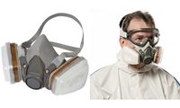 3M Atemschutz Halbmaske mit Wechselfilter 6002C (18020570)