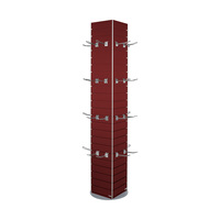 FlexiSlot-wieża ekspozycyjna „York Rotation” | purpurowy, zbliżony do RAL 3004