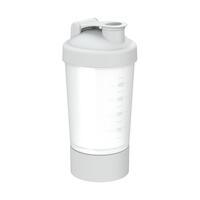 Artikelbild Shaker "Protein", Pro, 0,40 l, Version 1, transparent/blanc