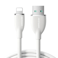 JOYROOM SA29-AL3 CÂBLE USB DE CHARGEMENT DE DONNÉES LIGHTNING DE HAUTE QUALITÉ 3 A, 1,2 M - BLANC SA29-AL3 1.2M-WHITE