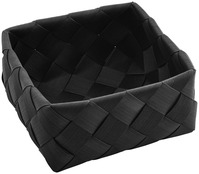 Brotkorb Larina quadratisch; 19x19x9.5 cm (LxBxH); schwarz; quadratisch; 2