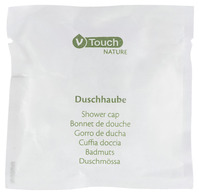 Duschhaube V-Touch Nature; transparent; 50 Stk/Pck