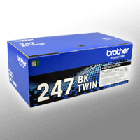2 Brother Toner TN-247BKTWIN schwarz