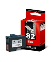 Lexmark #82 Black Print Cartridge nabój z tuszem Oryginalny Czarny