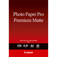 Canon Papier photo A4 Premium Mat PM-101 - 20 feuilles
