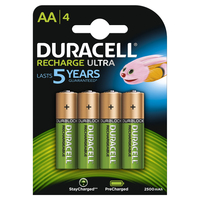 Duracell 4xAA Batería recargable AA