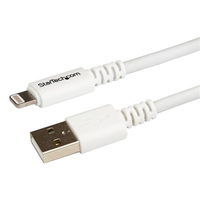 StarTech.com 3m Apple 8-Pin Lightning Connector auf USB Kabel - USB Kabel für iPhone / iPod / iPad - Weiß