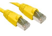 Cables Direct Cat6, 20m, FTP networking cable Yellow F/UTP (FTP)
