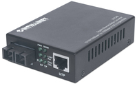 Intellinet 507349 hálózati média konverter 1000 Mbit/s 1310 nm Single-mode Fekete