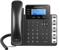 Grandstream Networks GXP1630 telefon VoIP Czarny, Szary 3 linii LCD