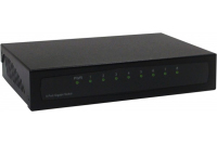 Dexlan 891008 netwerk-switch Unmanaged Gigabit Ethernet (10/100/1000) Zwart