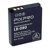 Kodak LB-080 batterij voor camera's/camcorders Lithium-Ion (Li-Ion) 1250 mAh