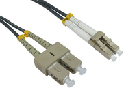Cables Direct 5.0m LC-SC 62.5/125 MMD OM1 InfiniBand/fibre optic cable 5 m Grey