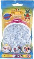 Hama Beads 205-57 Bag 6000 Beads Glow Blue