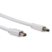 ACT AK3959 DisplayPort-Kabel 1 m Mini DisplayPort Weiß