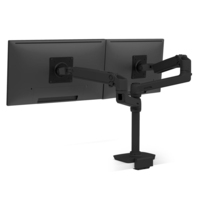 Ergotron LX Series 45-610-224 uchwyt / stojak do monitorów 61 cm (24") Czarny Biurko