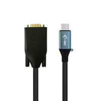 i-tec C31CBLVGA60HZ video kabel adapter 1,5 m USB Type-C VGA (D-Sub) Zwart, Blauw