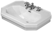 Duravit 0438800000 Waschbecken für Badezimmer Keramik Aufsatzwanne