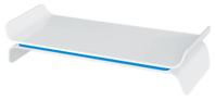 Leitz 65040036 soporte para monitor 68,6 cm (27") Azul, Blanco Escritorio