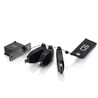 C2G Intrekbare tafeldoos bevestiging 4K HDMI[R] Adapterring met Kleurgecodeerde Mini DisplayPort[TM], DisplayPort, en USB-C[R]