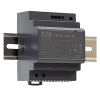 MEAN WELL HDR-100-15N adaptador e inversor de corriente 100 W