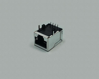 BKL Electronic 143206 Drahtverbinder 8P/8C (RJ45) Chrom