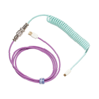 Ducky Premicord Blau, Violett 1,8 m USB Typ-A, USB Typ-C