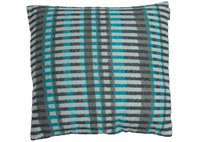 David Fussenegger Textil 81815855 Petrol colour 50 x 50 cm Baumwolle, Polyacryl, Rayon