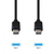 Grab ‘n Go USB-C naar USB-C kabel 1m - Zwart