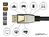 Alcasa DP20-PY010 HDMI-Kabel 1 m HDMI Typ A (Standard) Schwarz