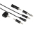 Hama 00122330 audio cable 2.5 m 3.5mm Black