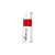 MediaRange MR970 USB flash meghajtó 4 GB USB A típus 2.0 Vörös, Fehér