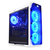 LC-Power Gaming 988W - Blue Typhoon Midi Tower Biały