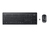 Fujitsu LX410 keyboard Mouse included RF Wireless QWERTZ German Black