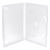 MediaRange DVD Case for 1 disc, 14mm, transparent, Pack 5