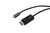 VisionTek 901288 video cable adapter 2 m USB Type-C DisplayPort Black