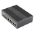 StarTech.com IES1G52UP12V łącza sieciowe Nie zarządzany Gigabit Ethernet (10/100/1000) Obsługa PoE Czarny