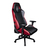 Konix Drakkar 78441117724 gamer szék PC gamer szék Párnázott ülés Fekete, Vörös