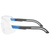 Uvex i-lite Occhiali di sicurezza Plastica Blu, Grigio