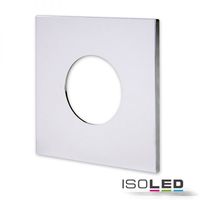 Article picture 1 - Cover aluminium square chrome for recessed spotlight SYS-68