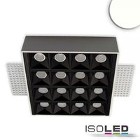 Article picture 1 - LED recessed lighting raster flush mounted black 15W :: neutral white :: 0-10V dimmable